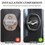 Car Silicone Door Latch Lock Protective Cover (Pack of 4)